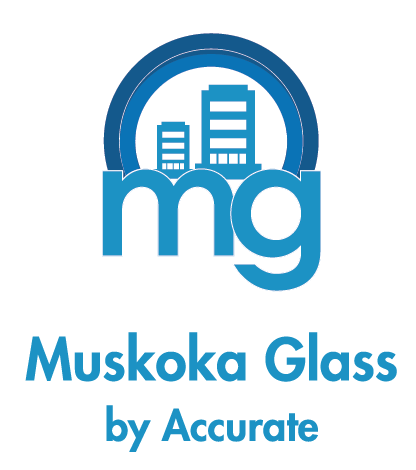Muskoka Glass by Accurate Glass logo