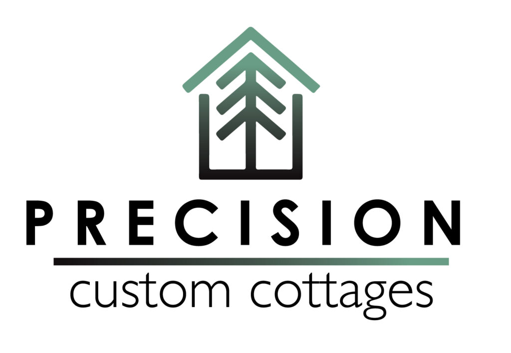 Precision Custom Cottages logo